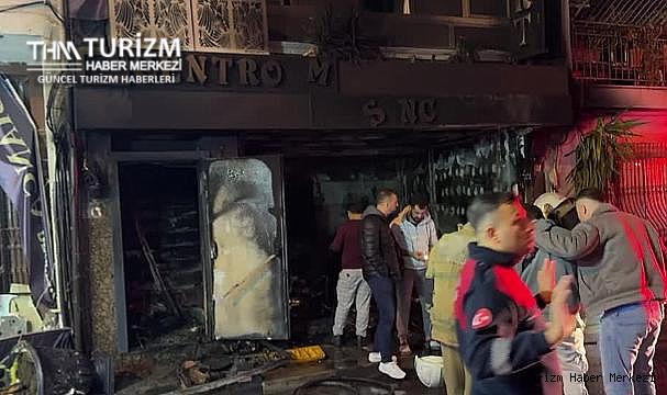 İzmir'deki 5 katlı otelde büyük yangın!