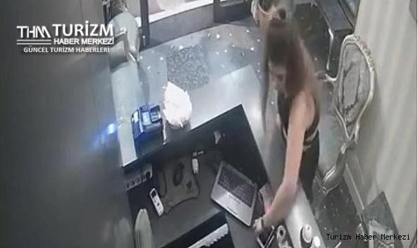 Otelde kalmak istedi, yer bulamayınca telefonu çalıp gitti! Suç makinesi çıktı