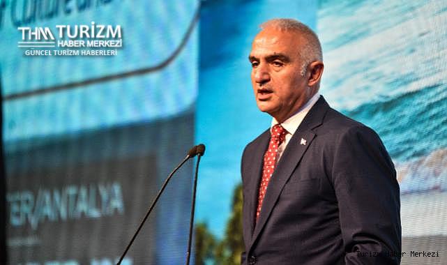 Antalya'ya 2024 yılında gelen turist sayısını Bakan Ersoy açıkladı!