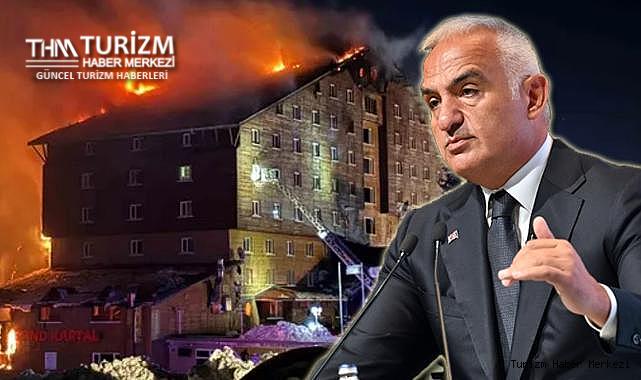 Bakan Ersoy Grand Kartal Otel faciası ile ilgili sessizliğini bozdu!