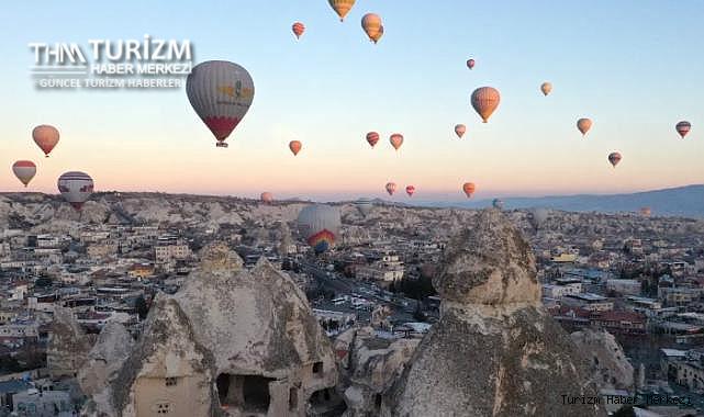 Kapadokya balon turunda tüm zamanların rekorunu kırdı!