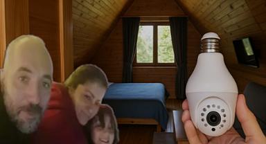 Sapanca'da skandal olay! Yatak odasından gizli kamera çıktı, tatilleri kabusa döndü