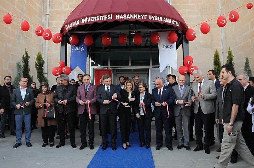 Batman Üniversitesi Hasankeyf Uygulama Oteli açıldı