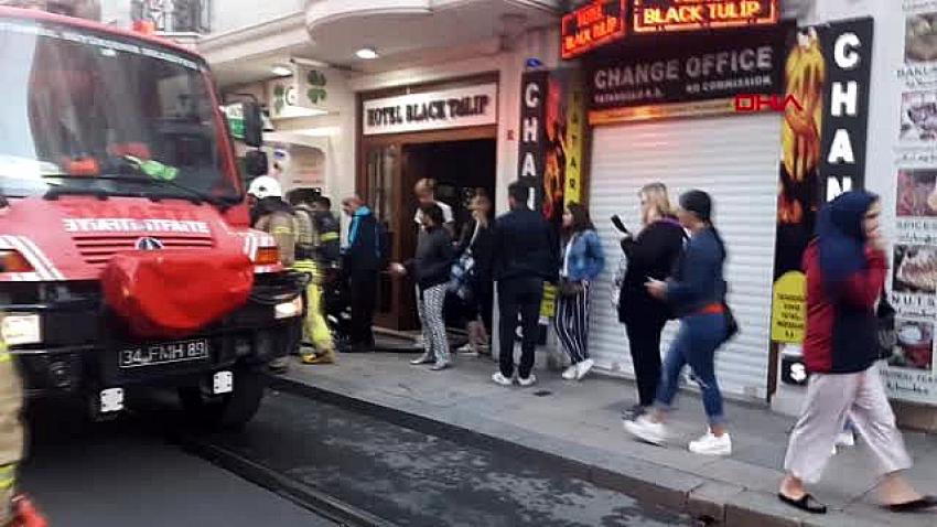İstanbul'da mutfak kaynaklı bir otel yangını daha!