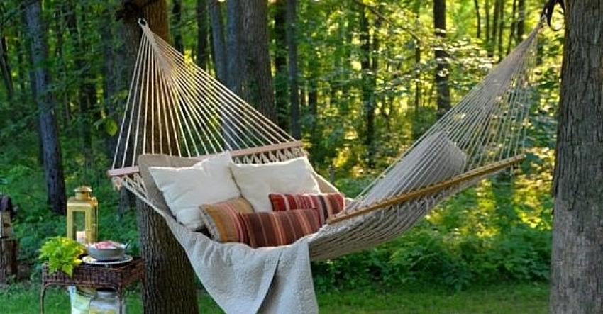 Hamakta uyuyan ve kahve pişiren turiste ceza!