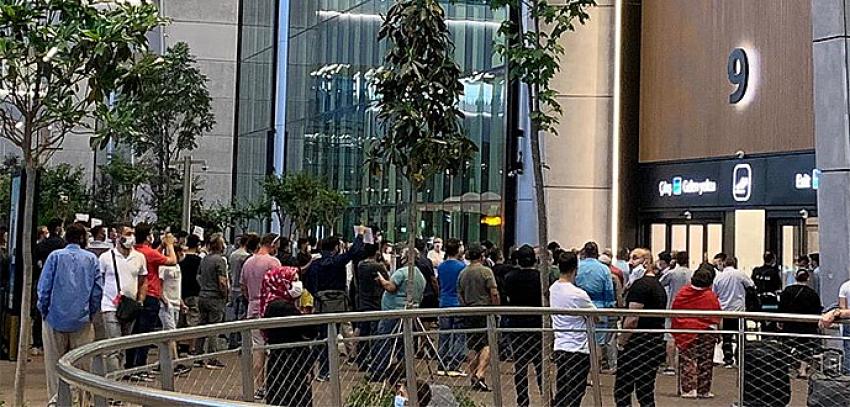 İstanbul Havalimanı'ndaki test kuyruğu isyan ettirdi