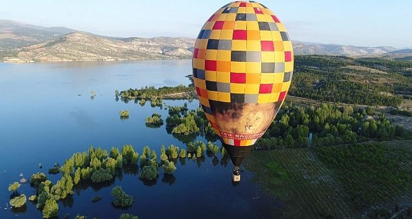 Konya’da balon turizmi için test uçuşu yapıldı
