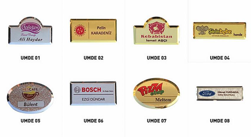 Personel yaka isimliği