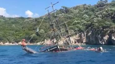 Marmaris'te tur teknesi faciası! 110 kişi vardı