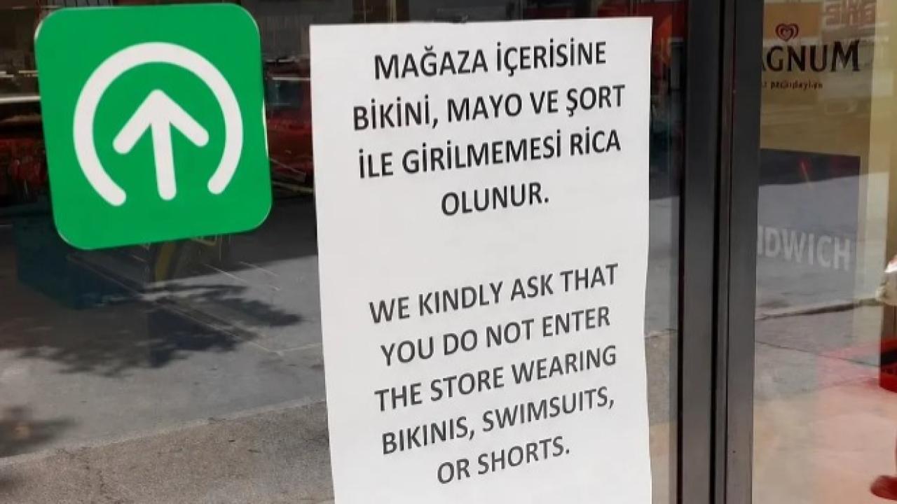 Alanya'da şok eden mayo ve bikini kararı: Alışveriş yapmak y
