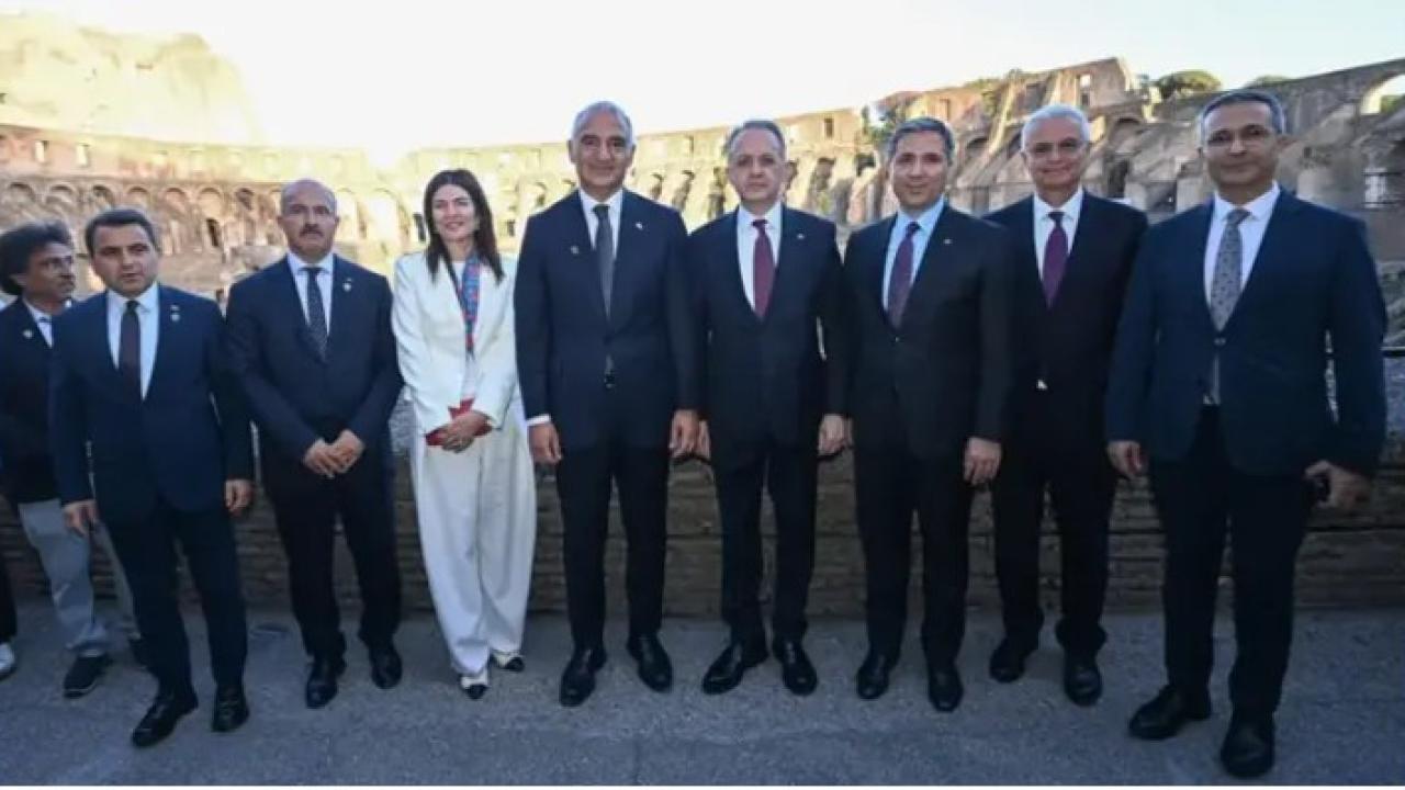 Kültür ve Turizm Bakanlığı'ndan Roma'ya kültürel diplomasi çıkarması!