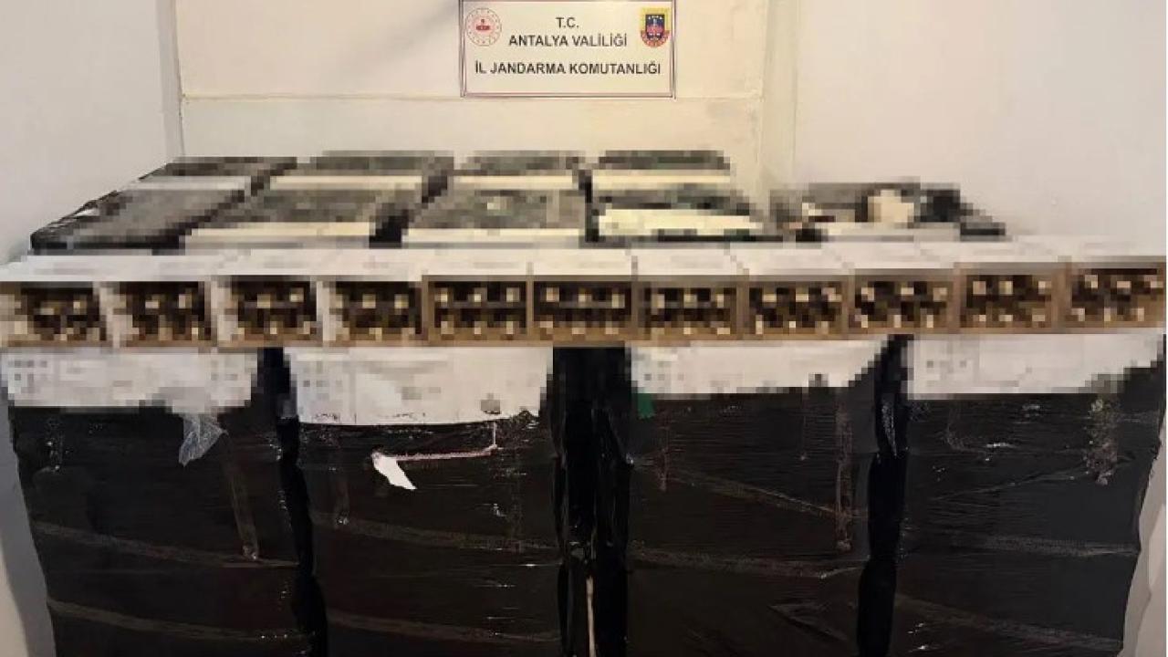 Kemer'deki otelde binlerce litre kaçak ve sahte alkol ele geçirildi!