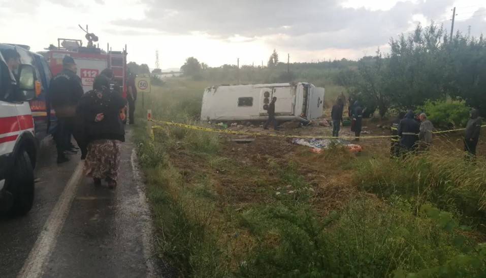 Isparta'da tur otobüsü faciası! 5 ölü, 5'i ağır 25 yaralı