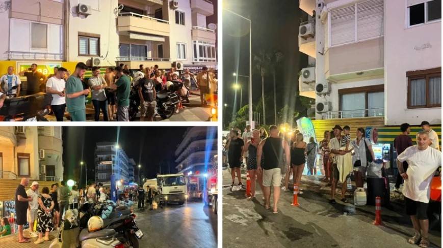 Alanya'daki otel yangını!
